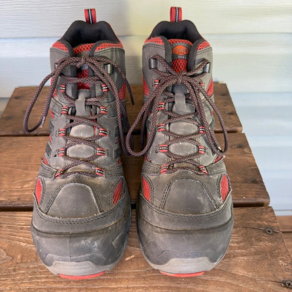 Merrell Work Strongfield Mid Waterproof Men's 12W Work Boots‎ Composit Toe